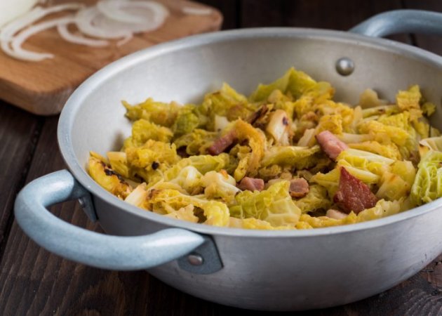 Cavoli verza alla romagnola
