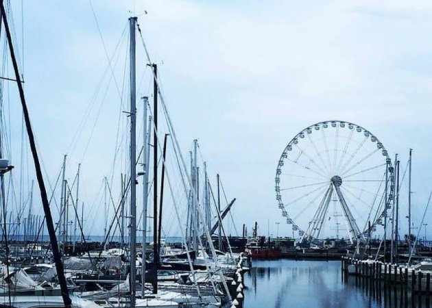 La ruota panoramica a Rimini