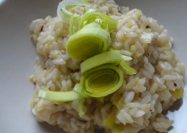 Risotto al porro