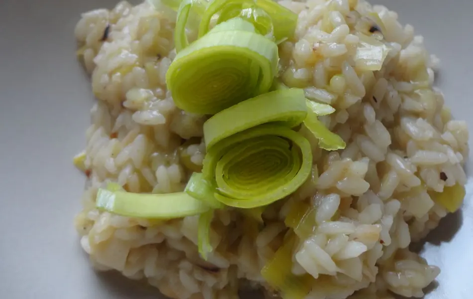 Risotto al porro