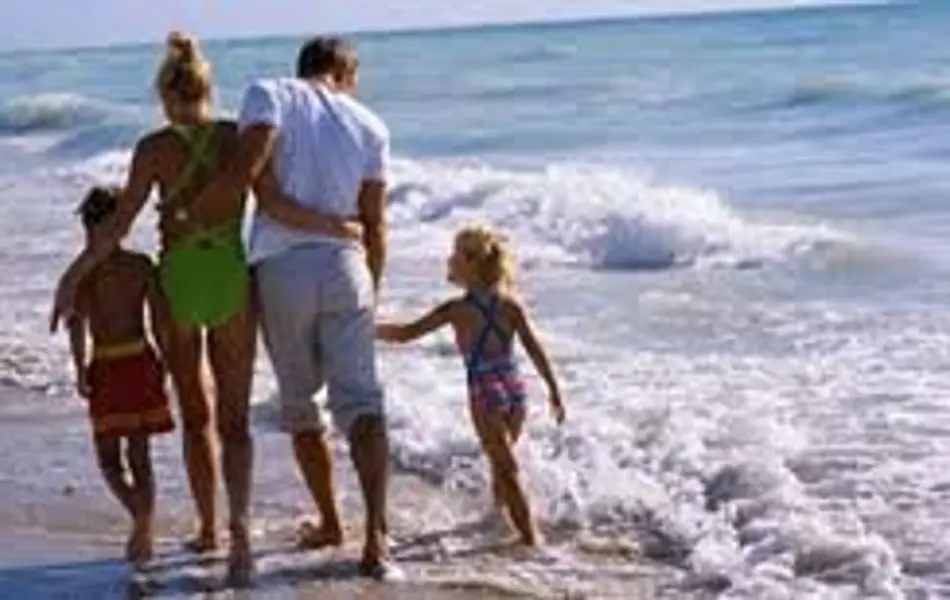 Nordic Walking on the beach