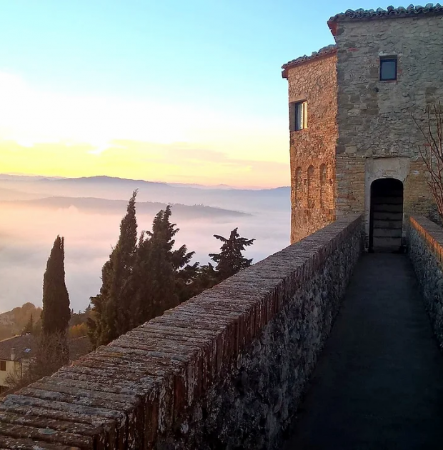 Nordic walking tra Torriana e Montebello